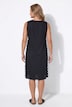 Maxikleid, A-Linie, seitliches Wellenband, Seitenschlitze