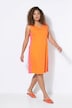 Maxikleid, A-Linie, seitliches Wellenband, Seitenschlitze