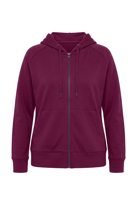 Sweatjacke, Kapuze, Kängurutasche, Langarm