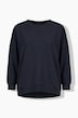 Long-Sweatshirt, Oversized, Rundhals, Langarm