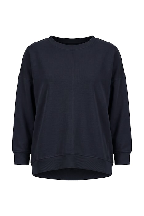 Long-Sweatshirt, Oversized, Rundhals, Langarm
