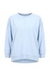 Long-Sweatshirt, Oversized, Rundhals, Langarm