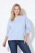 Long-Sweatshirt, Oversized, Rundhals, Langarm
