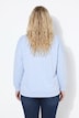 Long-Sweatshirt, Oversized, Rundhals, Langarm