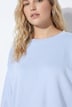 Long-Sweatshirt, Oversized, Rundhals, Langarm