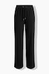 Pantalon en jersey, jambe large, bas de jambe avec fentes arrondies