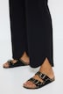 Jerseyhose, weite Passform, Seitenschlitze