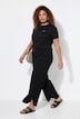 Jerseyhose, weite Passform, Seitenschlitze