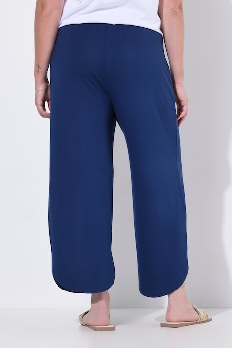Jerseyhose, weite Passform, Seitenschlitze