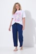 Jerseyhose, weite Passform, Seitenschlitze