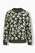 Pullover, Oversize Shape, Jacquard-Leo