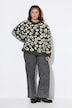 Pullover, Oversize Shape, Jacquard-Leo