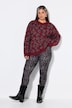 Pullover, Oversize Shape, Jacquard-Leo