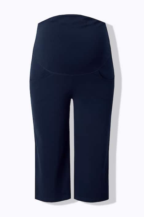 Mama-Caprihose, Umstandshose, Umklappbund