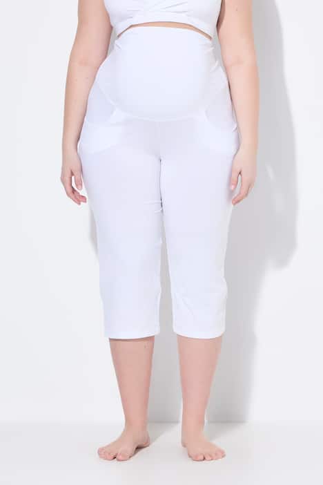 Mama-Caprihose, Umstandshose, Umklappbund