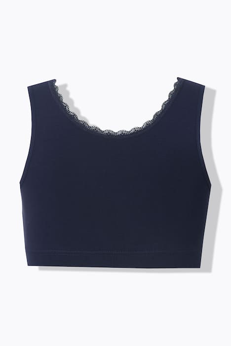 Mama-Still-Bustier, Spitzenkante