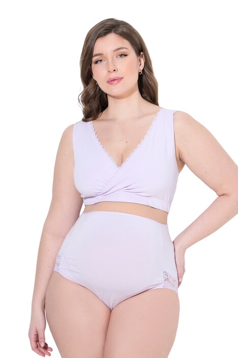 Mama-Still-Bustier, Spitzenkante