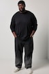 T-shirt à manches longues, coupe oversize et col montant - jusqu'au 8 XL