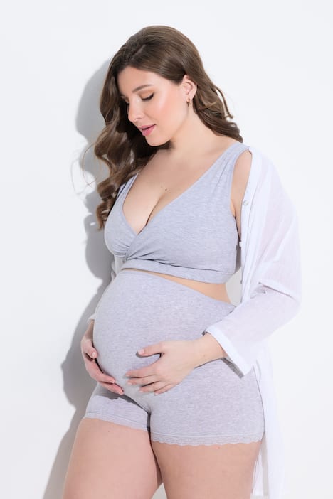 Mama Panty, Baucheinsatz, Saumspitze