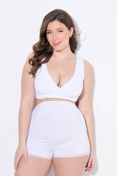 Mama Panty, Baucheinsatz, Saumspitze