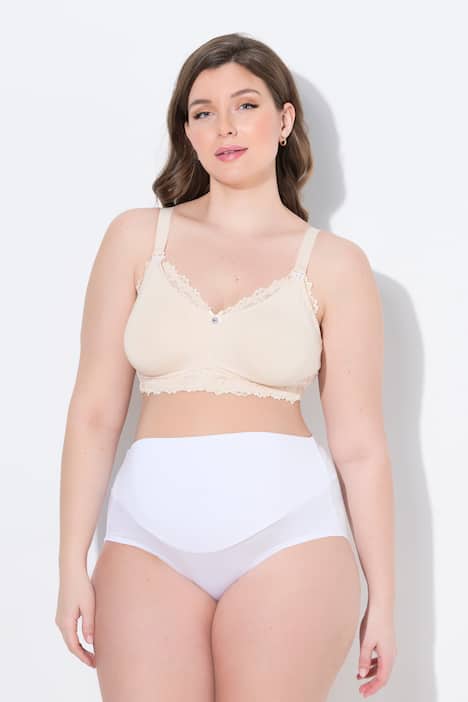 Mama Still-BH, Spitzenkante, Träger-Verschluss vorne