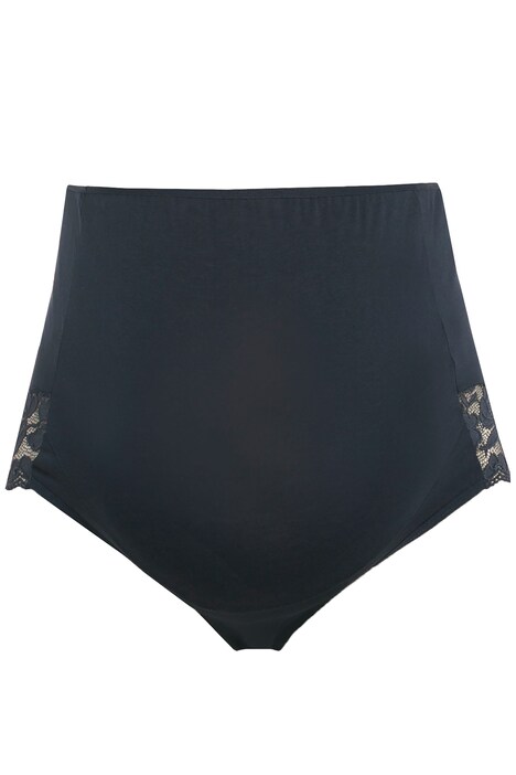 Mama-Taillenslip, Überbauch-Einsatz, Spitze