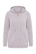 Strickjacke, Chenille, Kapuze, Langarm