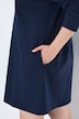 Sweatkleid, Kapuze, A-Linie, Langarm, Taschen