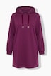 Sweatkleid, Kapuze, A-Linie, Langarm, Taschen
