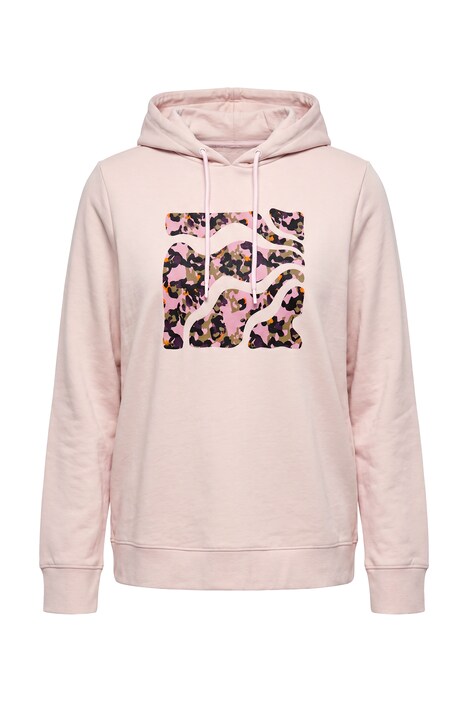 Hoodie, Motivdruck, Kapuze, Langarm