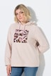 Hoodie, Motivdruck, Kapuze, Langarm