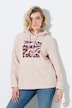 Hoodie, Motivdruck, Kapuze, Langarm