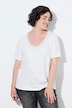 T-Shirt, Spitze, Classic, V-Ausschnitt, Halbarm