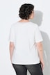 T-Shirt, Spitze, Classic, V-Ausschnitt, Halbarm