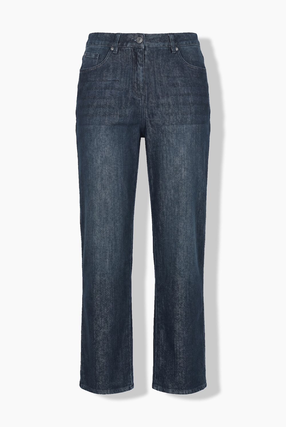 Jeans Mary, weites Bein, Stretchdenim, Komfortbund