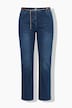 Jeans Marie, Bootcut, Lederoptik-Gürtel, Komfortbund