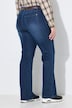 Jeans Marie, Bootcut, Lederoptik-Gürtel, Komfortbund