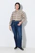 Jeans Marie, Bootcut, Lederoptik-Gürtel, Komfortbund