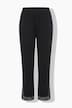 Jerseyhose, Glitzersteinchen, schmales Bein, Elastikbund