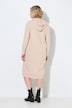 Long Sleeve Hooded Sweatshirt Dress
