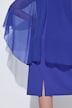 Midikleid, Chiffon-Überwurf, V-Ausschnitt, 3/4-Arm
