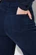 Corduroy broek Mary, wijde pijpen, comfortabele tailleband