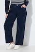 Corduroy broek Mary, wijde pijpen, comfortabele tailleband