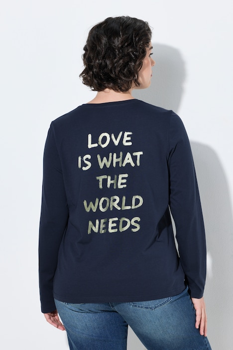 Love Is What The World Needs Back Graphic Tee