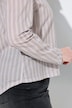 Bluse, Streifen, Hemdkragen, Langarm