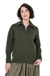 Pullover, Strick, Troyerkragen, Langarm