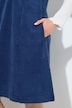 Cordkleid, V-Ausschnitt, ärmellos, Taschen