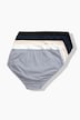 Midi-Slips, 5er-Pack, kleine Spitzeneinsätze