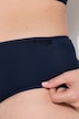 Midi-Slips, 5er-Pack, kleine Spitzeneinsätze