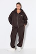 Sweatjacke, oversized. Kapuze